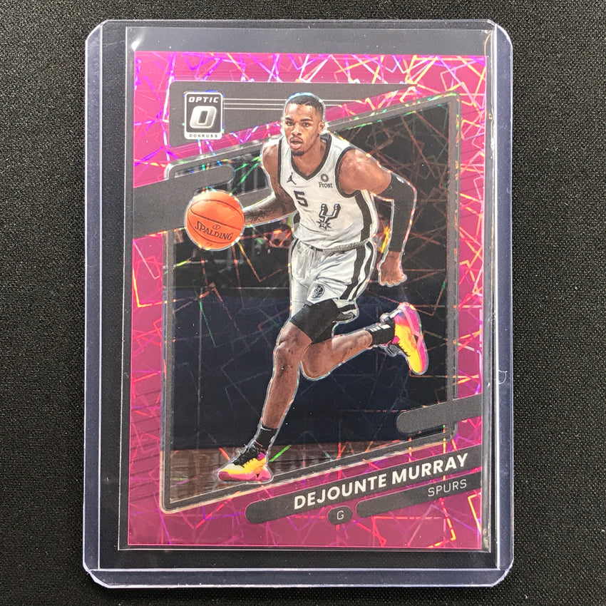 2021-22 Donruss Optic Dejounte Murray Pink Velocity 60/79
