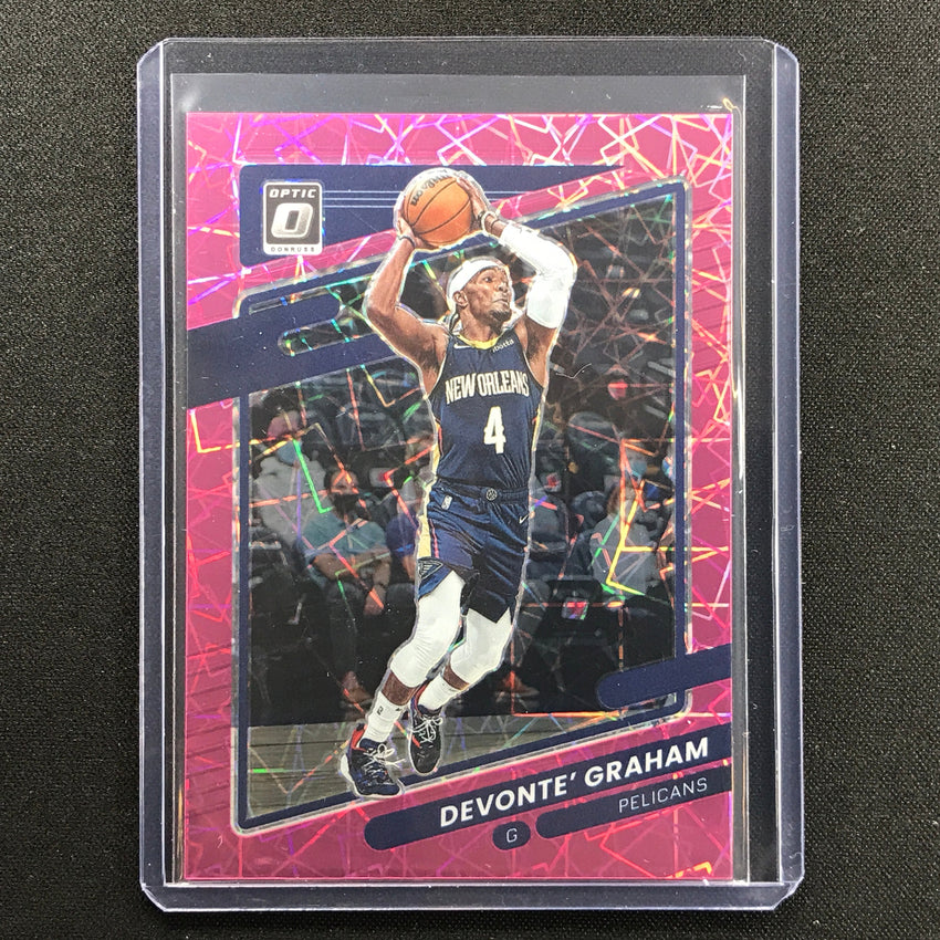 2021-22 Donruss Optic Devonte Graham Pink Velocity 21/79