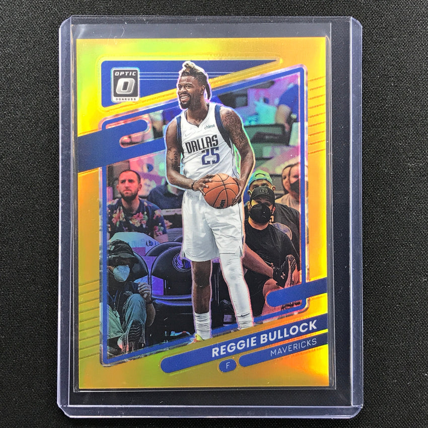 2021-22 Donruss Optic Reggie Bullock Gold 5/10