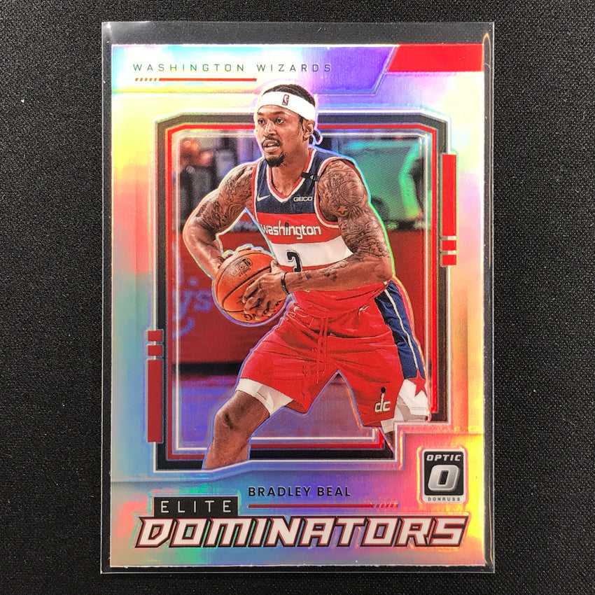 2021-22 Donruss Optic BRADLEY BEAL Elite Dominators Holo Silver #10