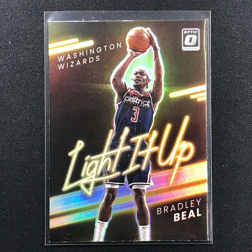 2021-22 Donruss Optic BRADLEY BEAL Light It Up Holo Silver #8