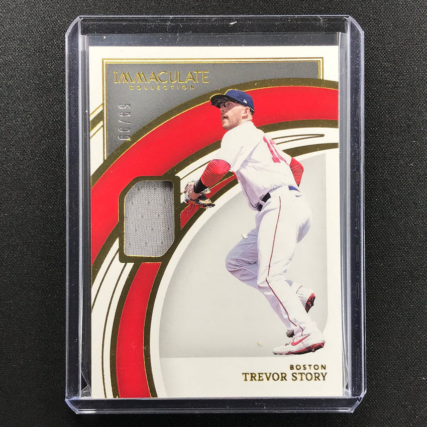 2022 Immaculate Trevor Story Base Relic 59/99