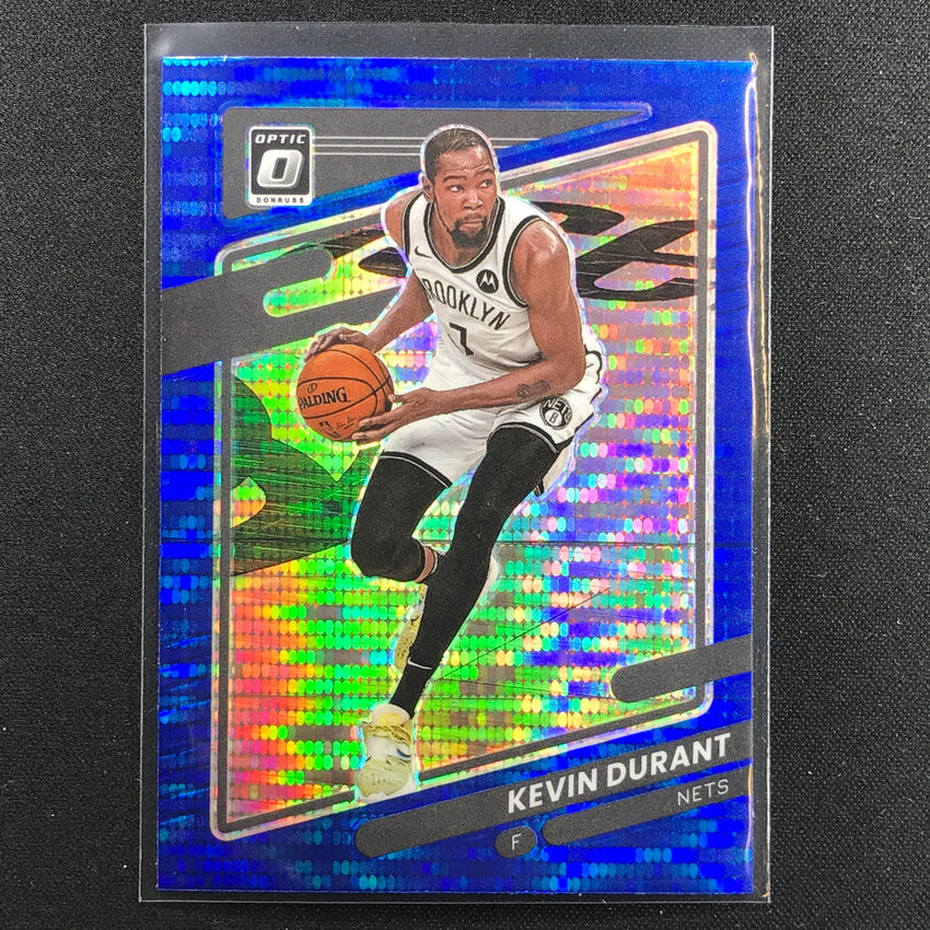 2021-22 Donruss Optic KEVIN DURANT Blue Pulsar #11