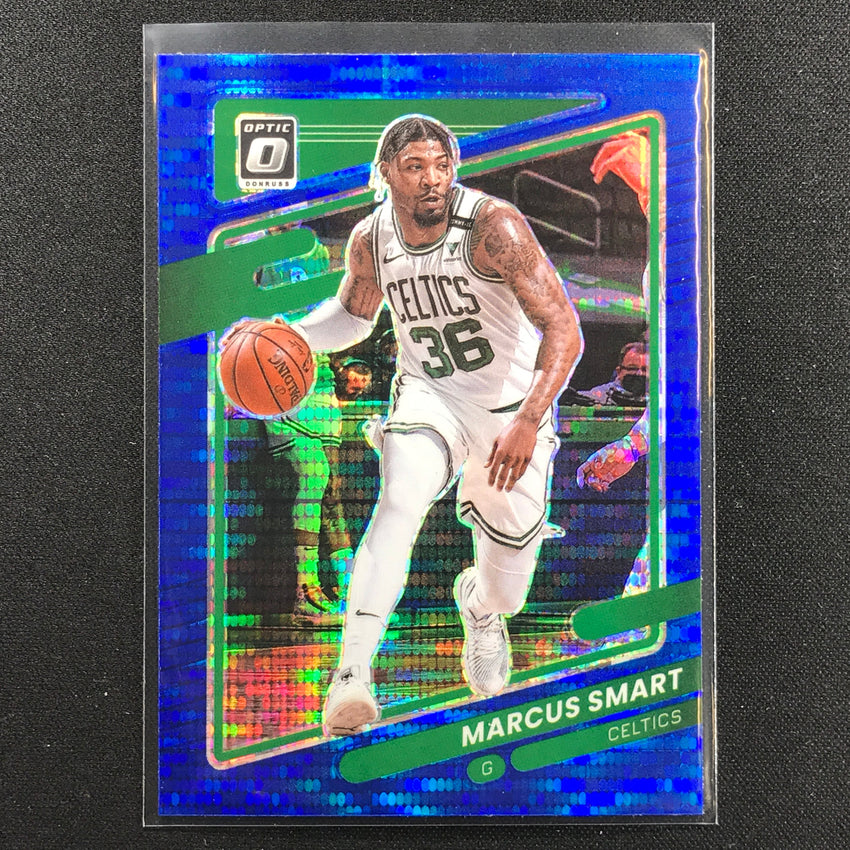 2021-22 Donruss Optic MARCUS SMART Blue Pulsar #66
