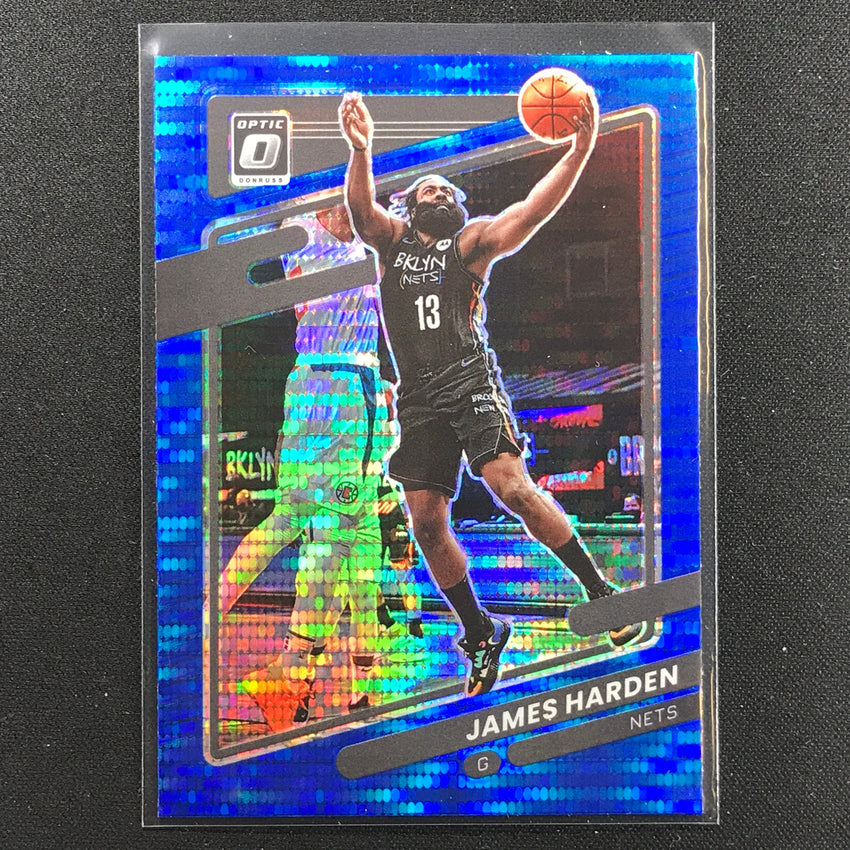 2021-22 Donruss Optic JAMES HARDEN Blue Pulsar #106