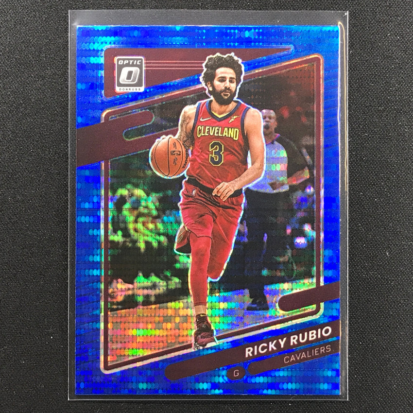 2021-22 Donruss Optic RICKY RUBIO Blue Pulsar #134