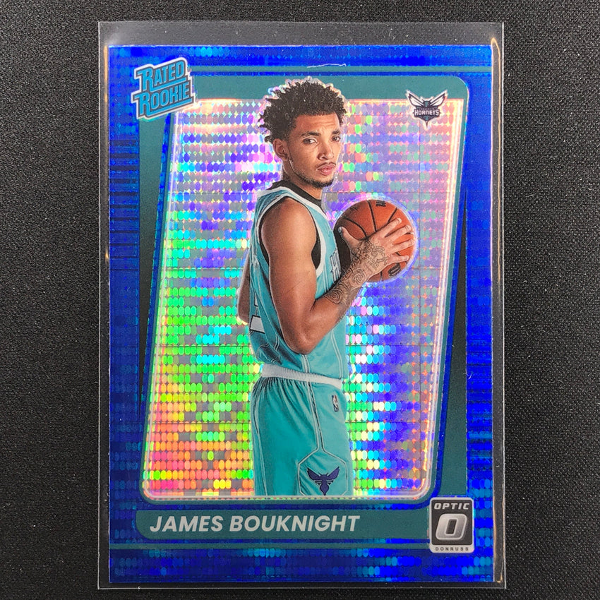 2021-22 Donruss Optic JAMES BOUKNIGHT Rated Rookie Blue Pulsar #151