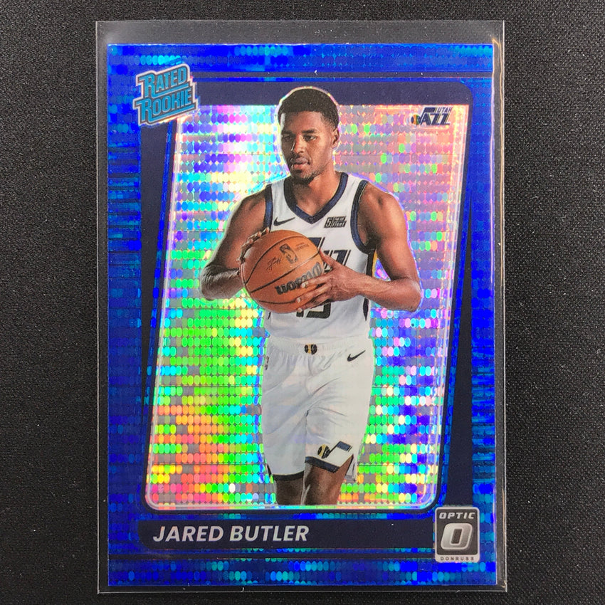2021-22 Donruss Optic JARED BUTLER Rated Rookie Blue Pulsar #199