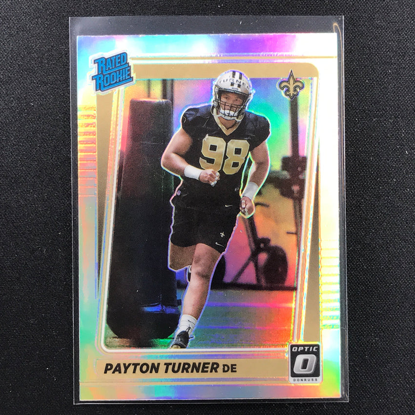 2021 Donruss Optic PAYTON TURNER Rated Rookie Holo Silver #259