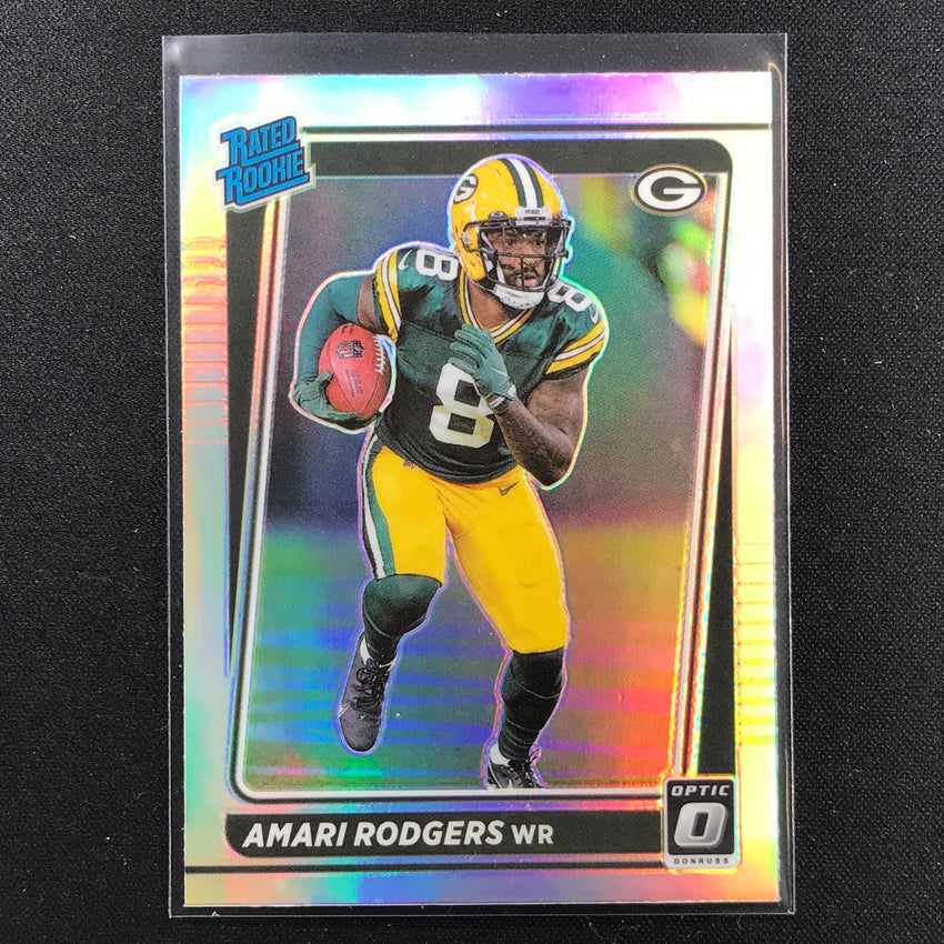 2021 Donruss Optic AMARI RODGERS Rated Rookie Holo Silver #261