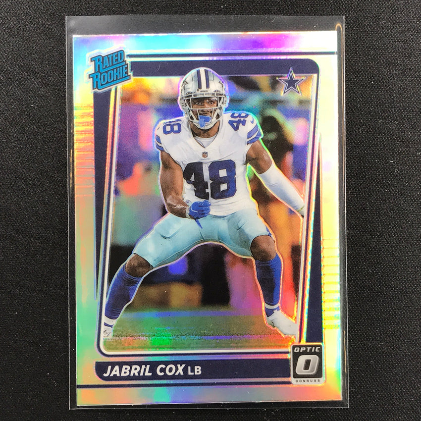 2021 Donruss Optic JABRIL COX Rated Rookie Holo Silver #286
