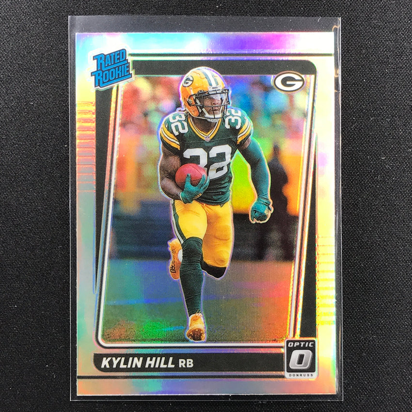 2021 Donruss Optic KYLIN HILL Rated Rookie Holo Silver #289
