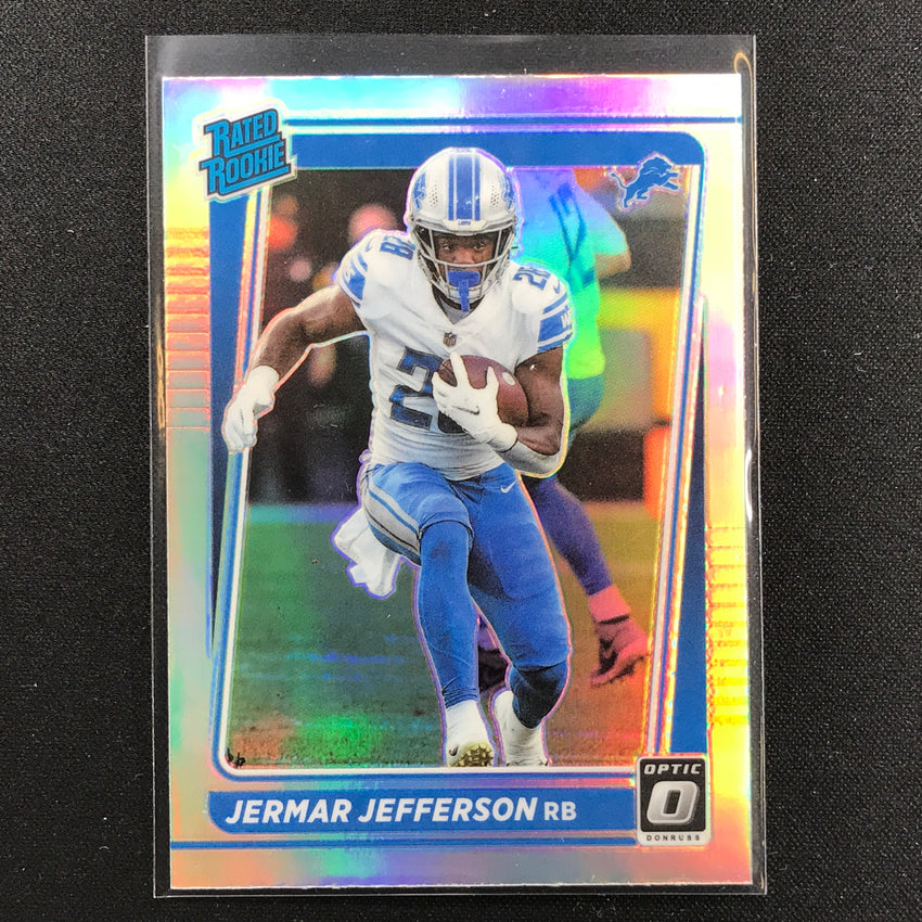 2021 Donruss Optic JERMAR JEFFERSON Rated Rookie Holo Silver #296