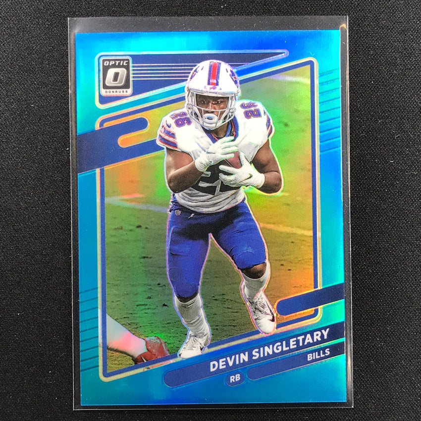 2021 Donruss Optic Devin Singletary Aqua /299