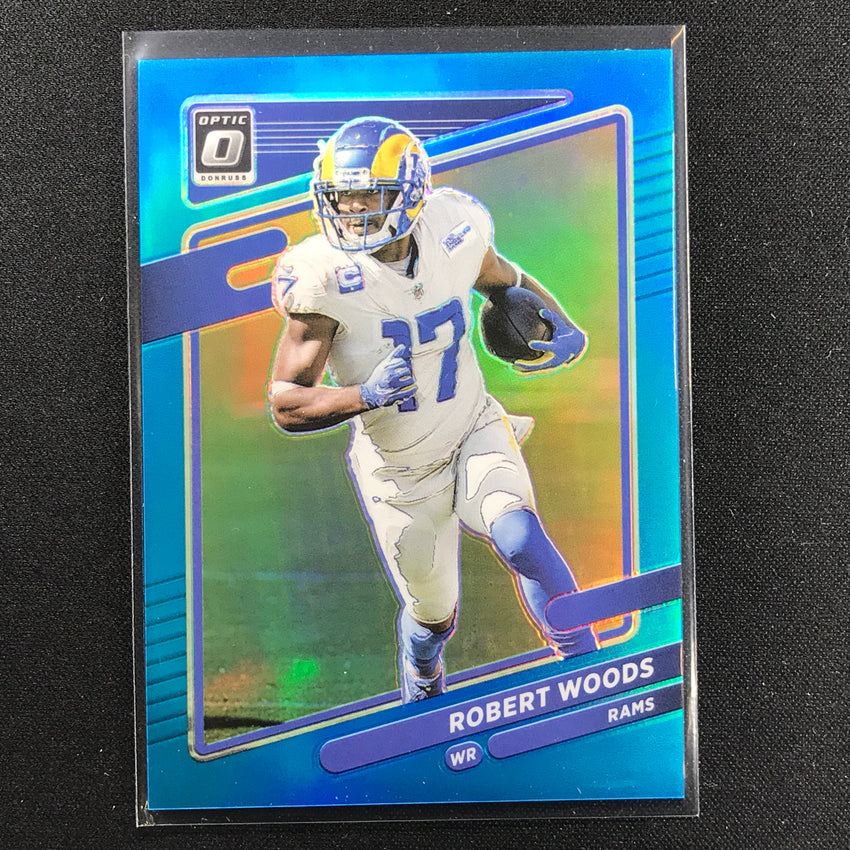 2021 Donruss Optic Robert Woods Aqua /299