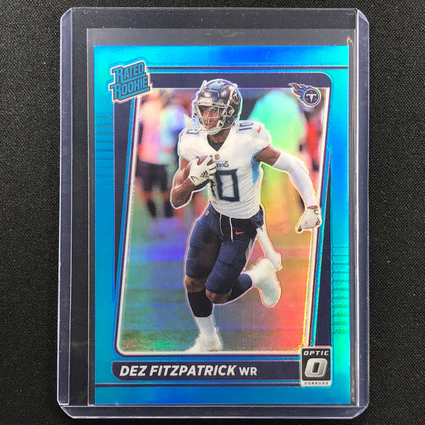 2021 Donruss Optic Dez Fitzpatrick Rated Rookie Aqua 216/299