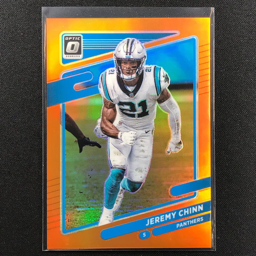 2021 Donruss Optic Jeremy Chinn Orange /199