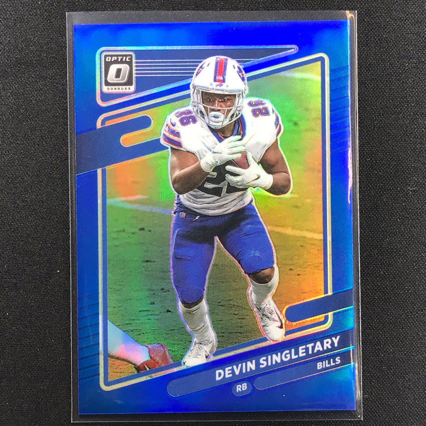 2021 Donruss Optic Devin Singletary Blue /179