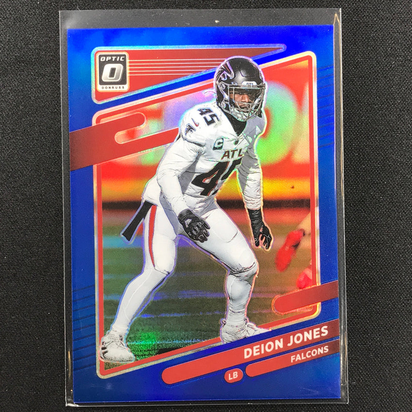 2021 Donruss Optic Deion Jones Blue /179