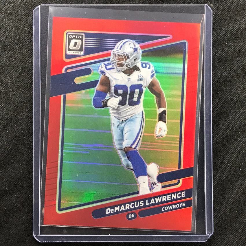 2021 Donruss Optic Demarcus Lawrence Red 69/99
