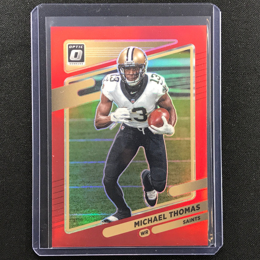 2021 Donruss Optic Michael Thomas Red 11/99