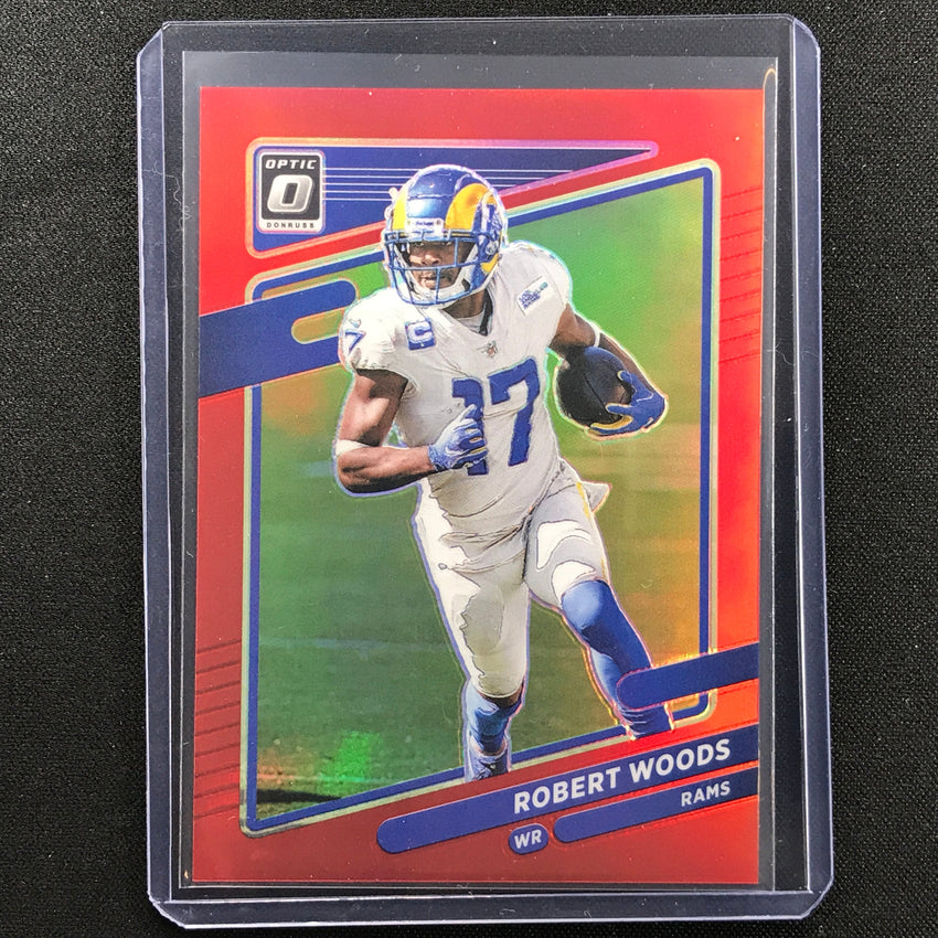 2021 Donruss Optic Robert Woods Red 42/99