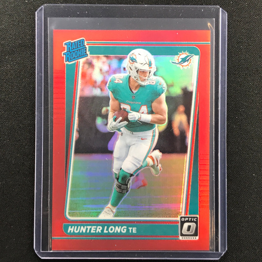 2021 Donruss Optic Hunter Long Rated Rookie Red 98/99