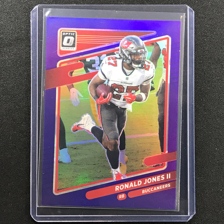 2021 Donruss Optic Ronald Jones Ii Purple 49/50