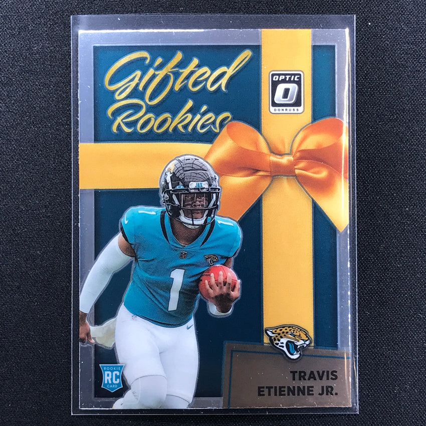 2021 Donruss Optic TRAVIS ETIENNE JR. Gifted Rookies Base #14