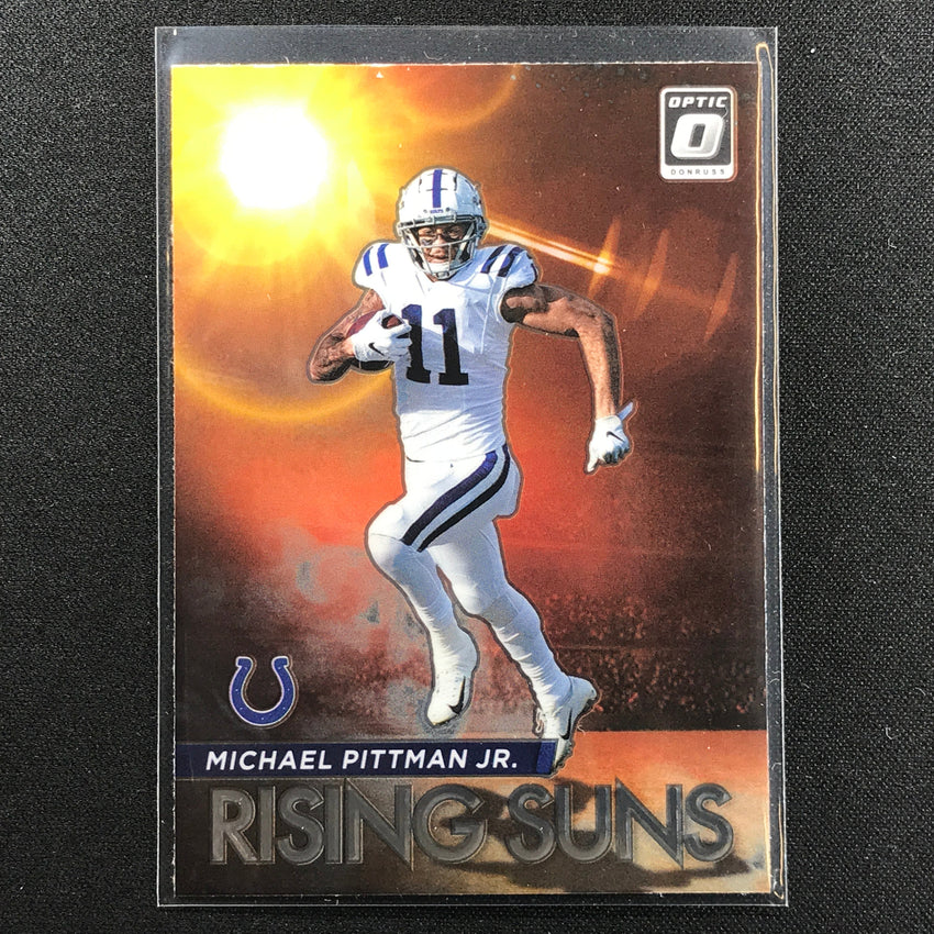 2021 Donruss Optic MICHAEL PITTMAN JR. Rising Suns Base #4