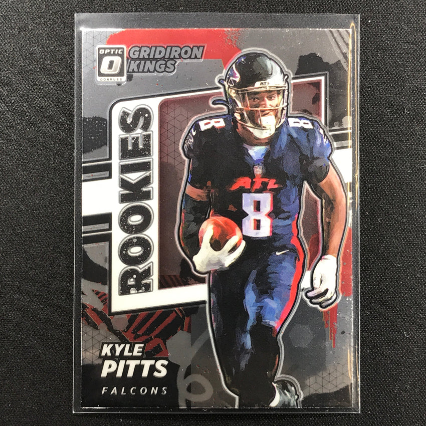 2021 Donruss Optic KYLE PITTS Rookie Gridiron Kings Base #9