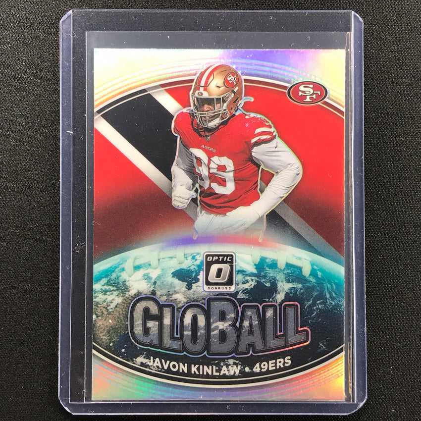 2021 Donruss Optic JAVON KINLAW GloBall Holo Silver #5