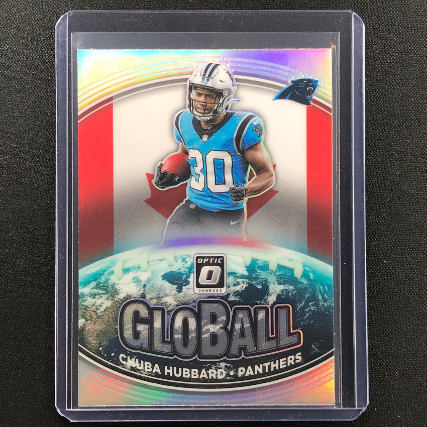 2021 Donruss Optic CHUBA HUBBARD GloBall Holo Silver #14