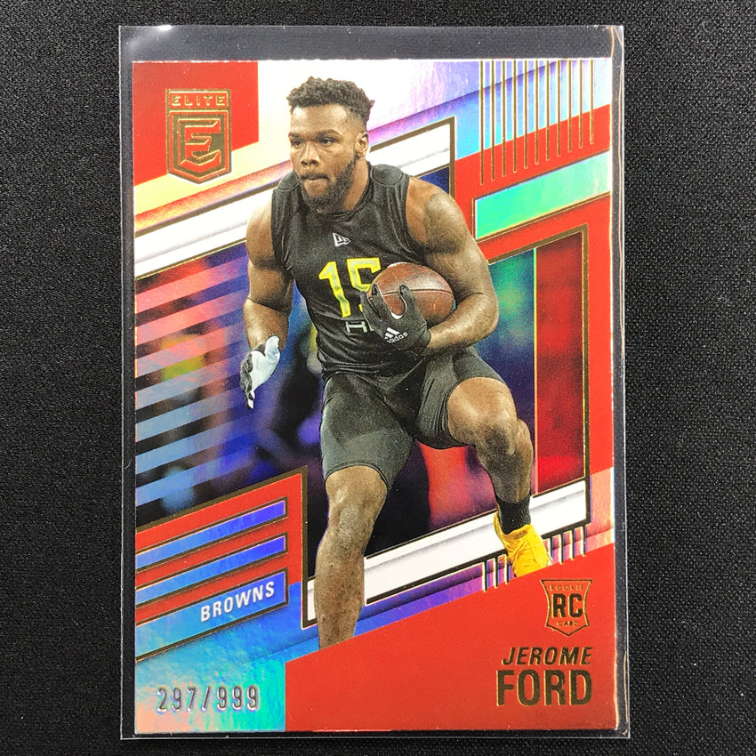 2022 Donruss Elite Jerome Ford Rookie Base /999