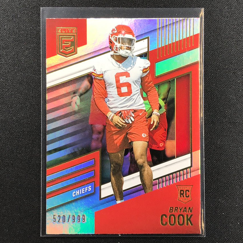 2022 Donruss Elite Bryan Cook Rookie Base /999