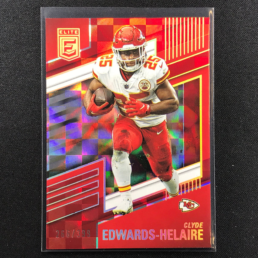 2022 Donruss Elite Clyde Edwards-helaire Red /399