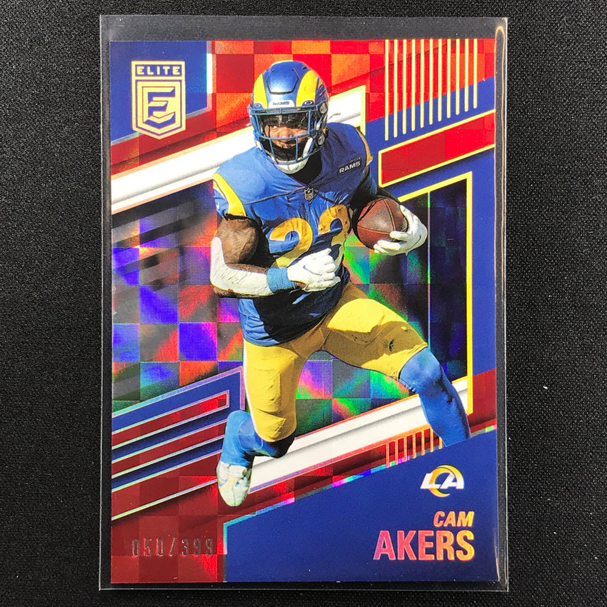 2022 Donruss Elite Cam Akers Red /399