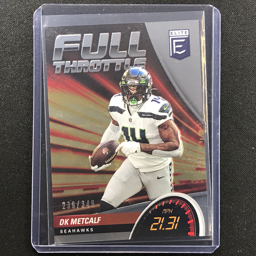 2022 Donruss Elite Dk Metcalf Full Throttle 238/349