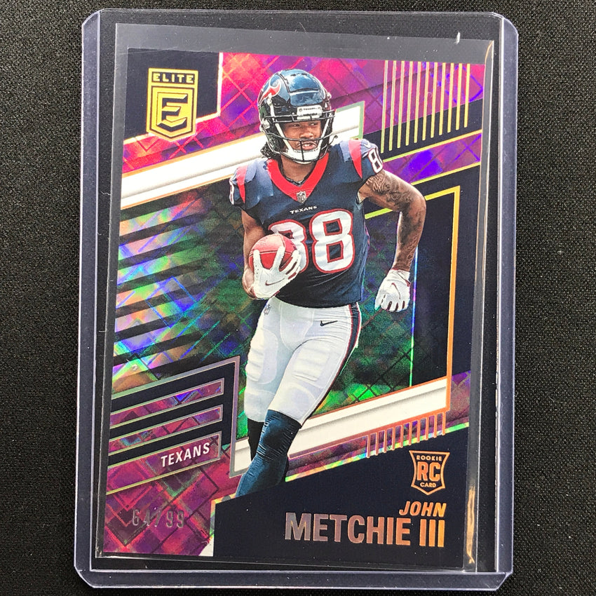 2022 Donruss Elite John Metchie Iii Rookie Purple 64/99
