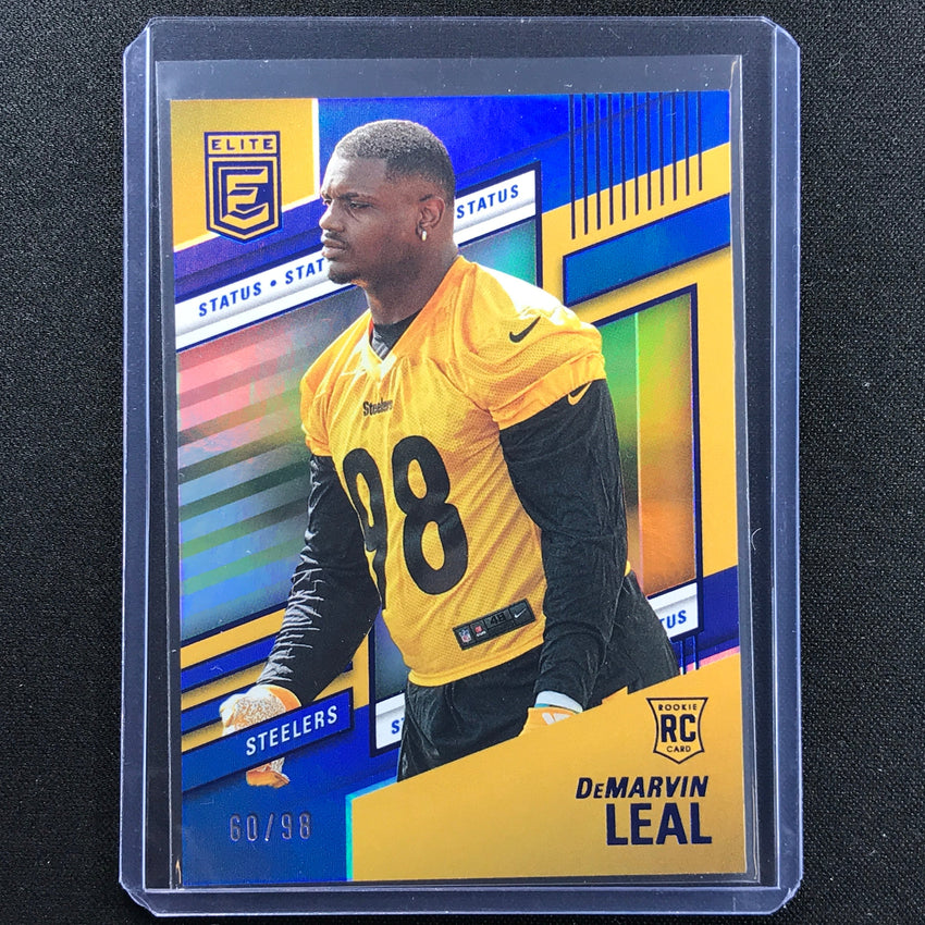 2022 Donruss Elite Demarvin Leal Rookie Status Blue 60/98