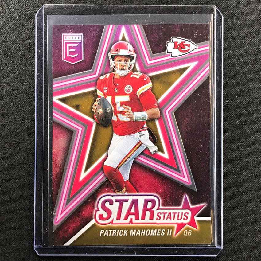 2022 Donruss Elite Patrick Mahomes Ii Star Status Orange 21/25