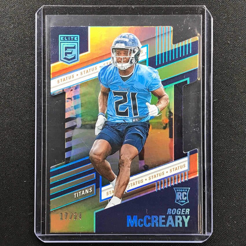 2022 Donruss Elite Roger Mccreary Rookie Status Die-cut 17/24