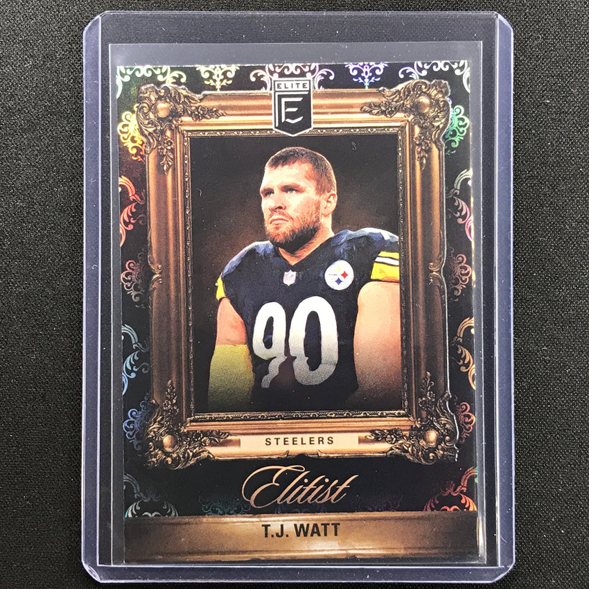 2022 Donruss Elite T.J. WATT Elitist Base #10