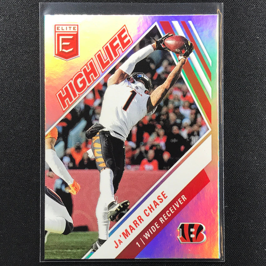 2022 Donruss Elite Jamarr Chase High Life Base No 2
