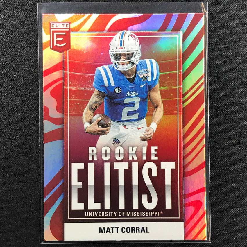 2022 Donruss Elite MATT CORRAL Rookie Elitist Base #3