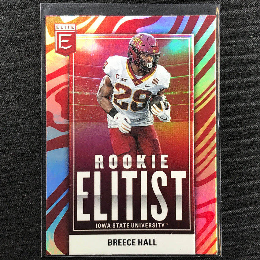 2022 Donruss Elite BREECE HALL Rookie Elitist Base #6