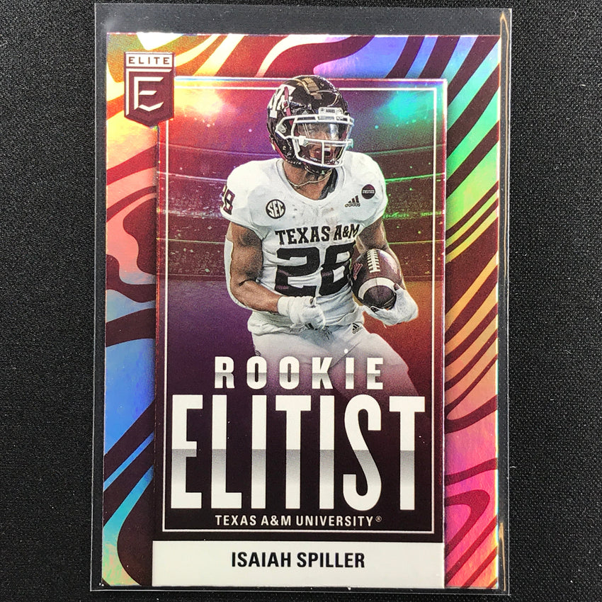 2022 Donruss Elite ISAIAH SPILLER Rookie Elitist Base #7