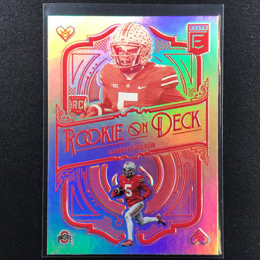 2022 Donruss Elite GARRETT WILSON Rookie on Deck Base #9