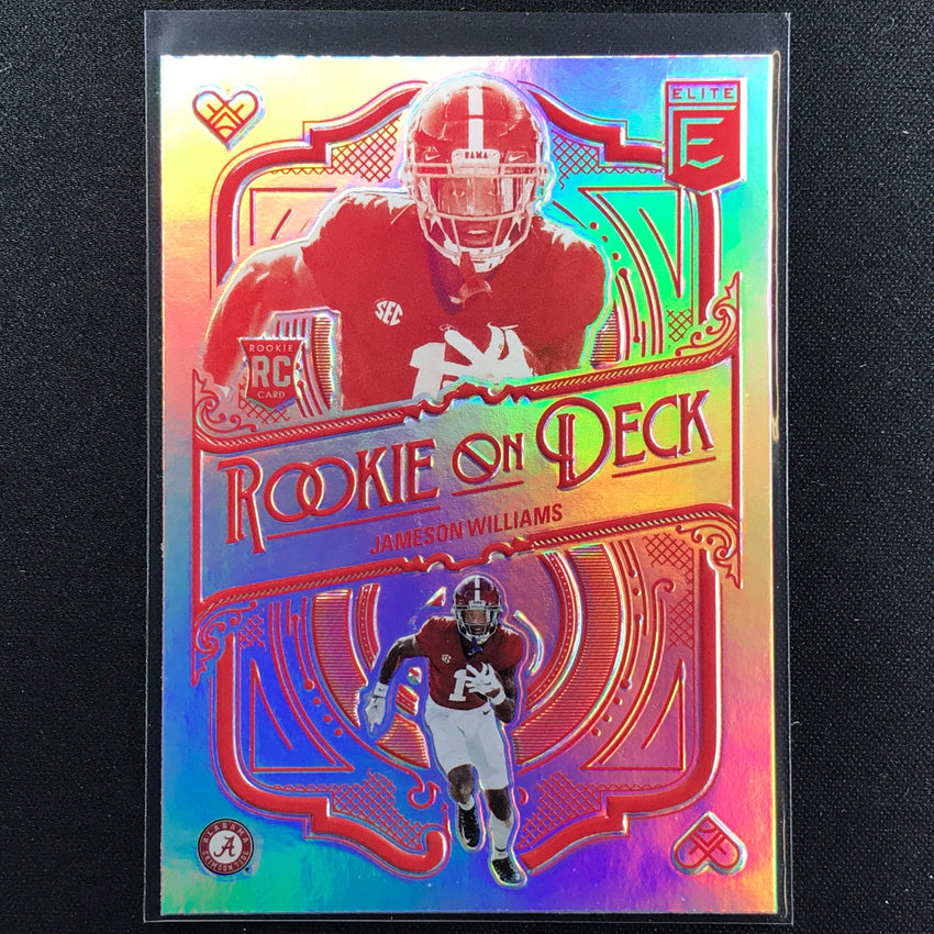 2022 Donruss Elite JAMESON WILLIAMS Rookie on Deck Base #13