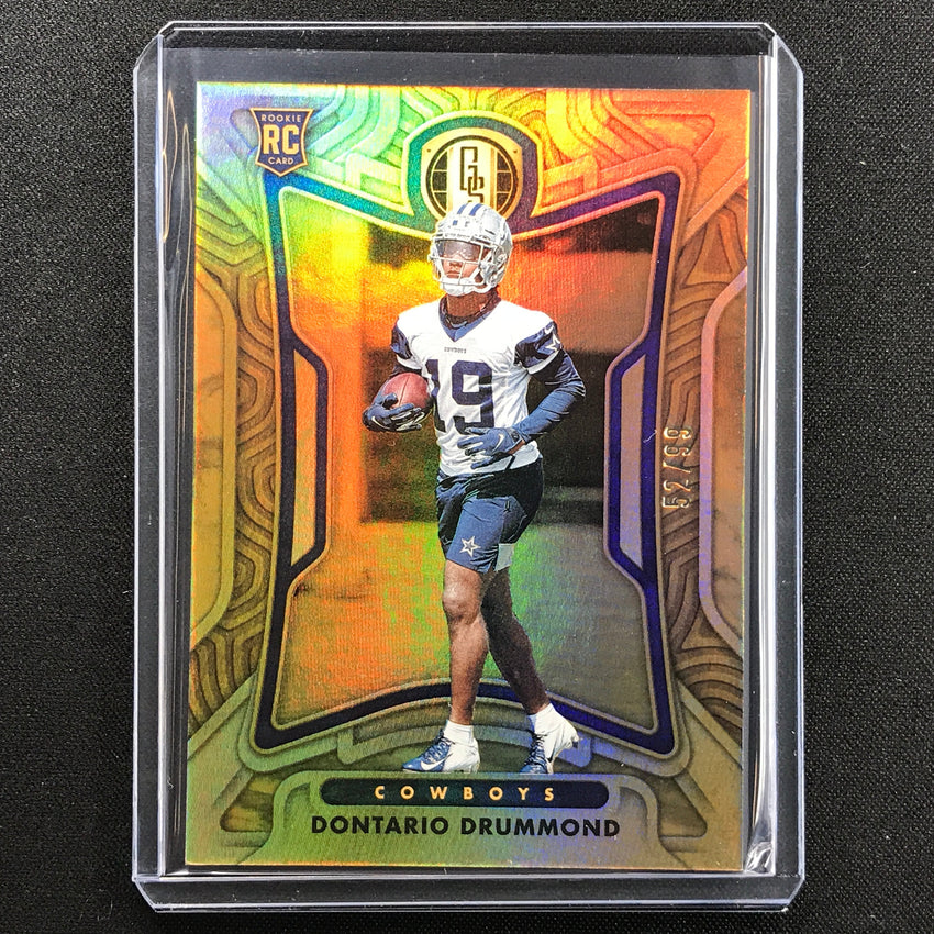 2022 Gold Standard Dontario Drummond Rookie Base 52/99